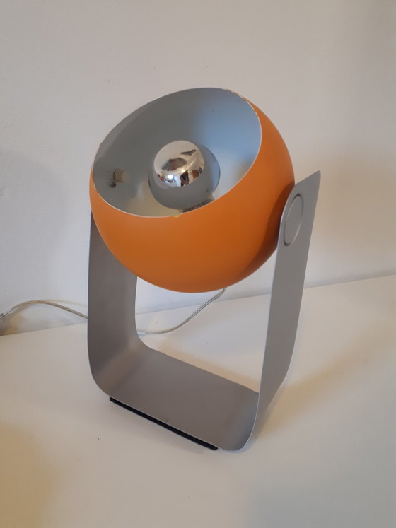 Image 1 of Vintage Massive Sphere Lamp Augapfelleuchte