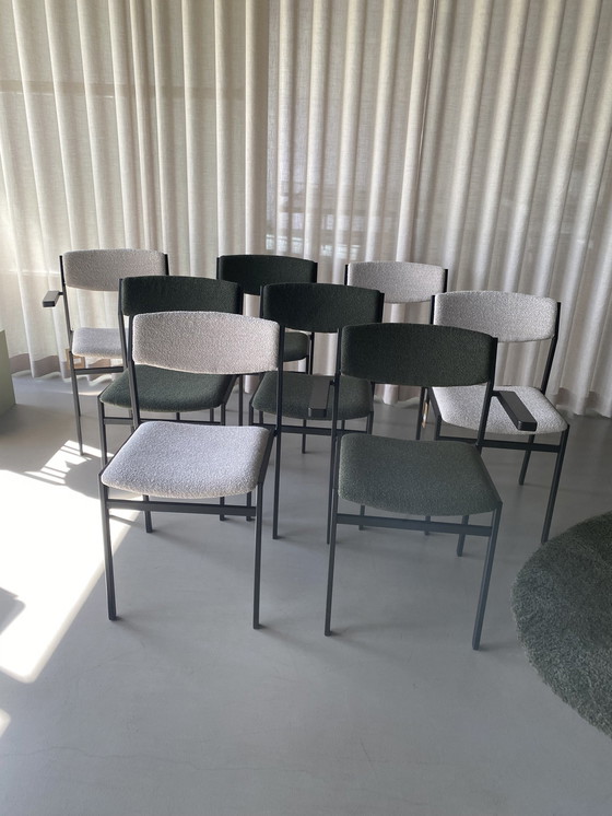 Image 1 of 8x Design In Box - 8X Dining Chair No. 50 - Mix mit und ohne Armlehnen