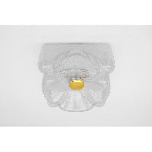 Deckenleuchte aus Muranoglas von Doria Leuchten, Deutschland 1970