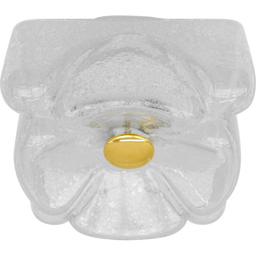 Deckenleuchte aus Muranoglas von Doria Leuchten, Deutschland 1970