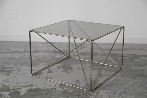 Image 1 of Beistelltische Isocèle Von Max Sauze, 1970er Jahre.