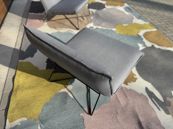 Image 1 of 2 Jess Design Earl Sessel in & Outdoor Stühle Grau blau