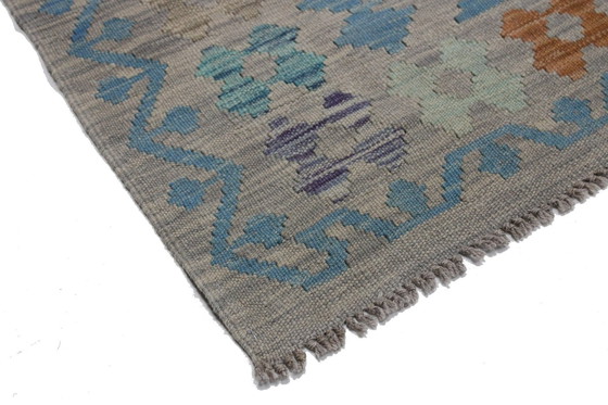 Image 1 of Original Old Style Kelim Afghan 197 X 156 Cm Top Zustand