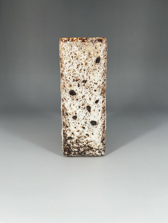 Image 1 of Keramiek Vase Van Woerden Fat Lava Space Age