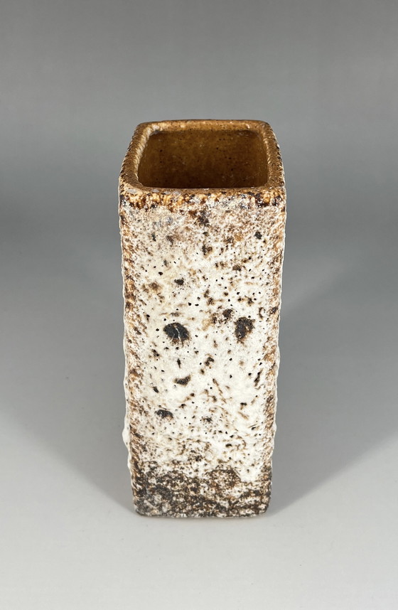 Image 1 of Keramiek Vase Van Woerden Fat Lava Space Age