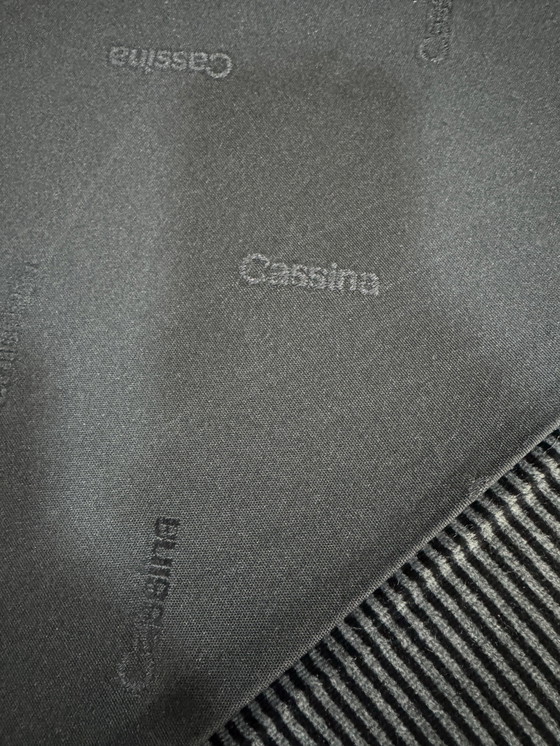 Image 1 of Cassina Maralunga Designer Sofa Stoff Grau Schwarz