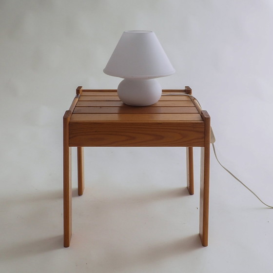 Image 1 of 70S Beistelltisch aus Kiefernholz