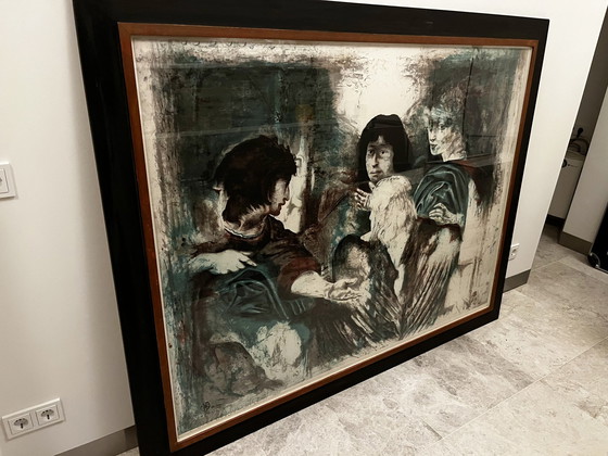 Image 1 of Lithographie "Erzengeli" Gerti Bierenbroodspot