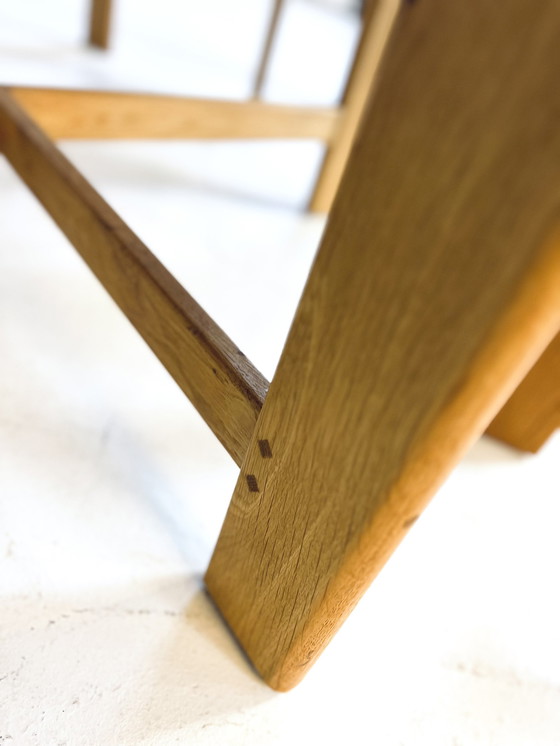 Image 1 of Couchtisch aus Eiche mit Hockern