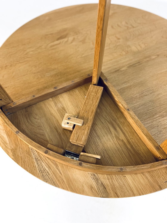 Image 1 of Couchtisch aus Eiche mit Hockern