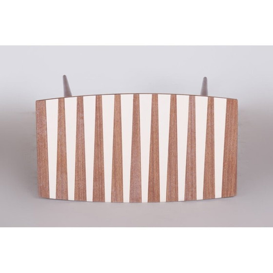 Image 1 of Mid Century Tisch aus Buchenholz und Formica, 1950er Jahre