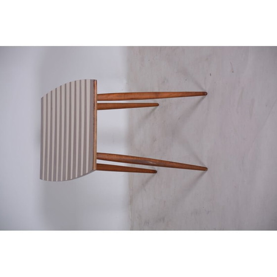 Image 1 of Mid Century Tisch aus Buchenholz und Formica, 1950er Jahre