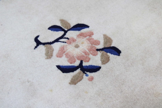 Image 1 of Original Handgeknüpfter Alte China Peking Art Modern 202 X 140 Cm Top Zustand