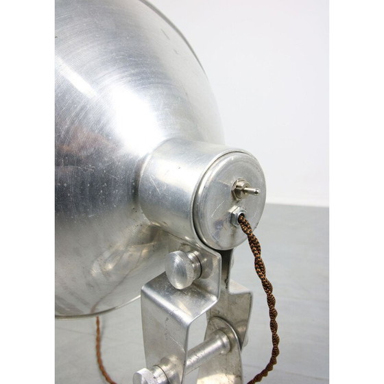 Image 1 of Verstellbare Tischlampe aus Aluminium, 1950