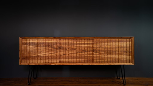 Sideboard 160Cm Aus Massivem Ulmenholz