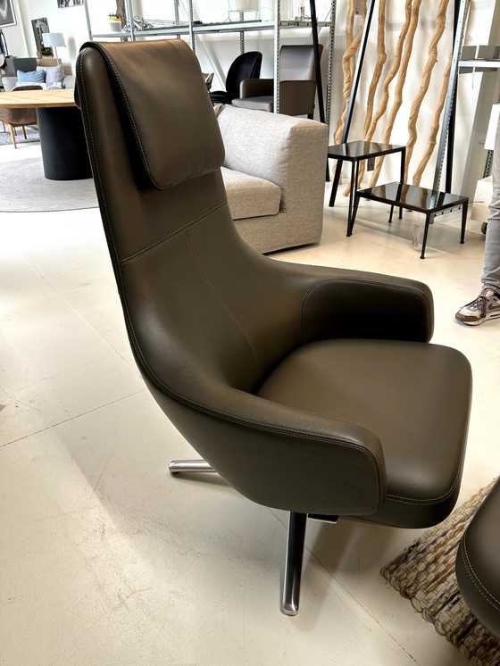 Image 1 of Vitra Repos und Hocker Füße Leder Premium