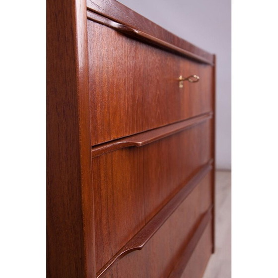 Image 1 of Mid Century Dänische Teak Kommode, 1960er Jahre