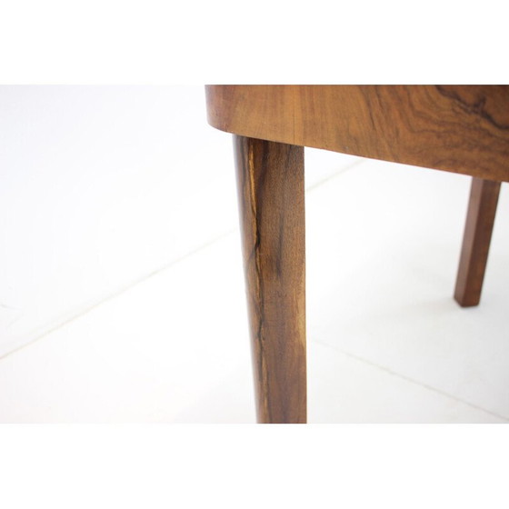 Image 1 of Art Deco Holztisch, Tschechoslowakei 1930er Jahre