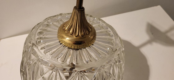 Image 1 of Hollywood Regency Kristallglas-Deckenleuchte