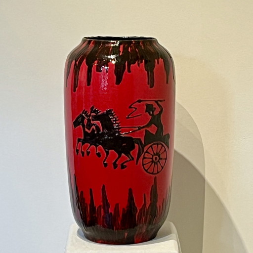 Scheurich Vase XXL Fett Lava 546-50