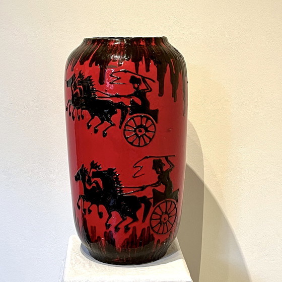 Image 1 of Scheurich Vase XXL Fett Lava 546-50