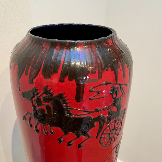 Image 1 of Scheurich Vase XXL Fett Lava 546-50