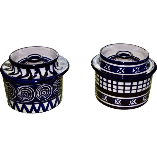 Keramisches Paar von Robert Picault, 1960