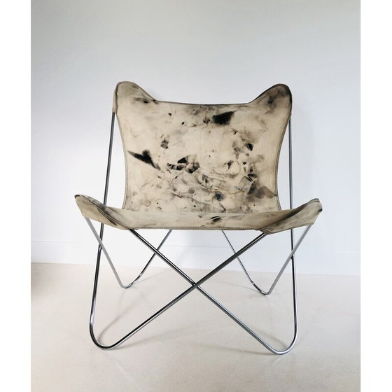 Image 1 of Vintage-Sessel "Butterfly" von Gavina Spa, Italien 1970