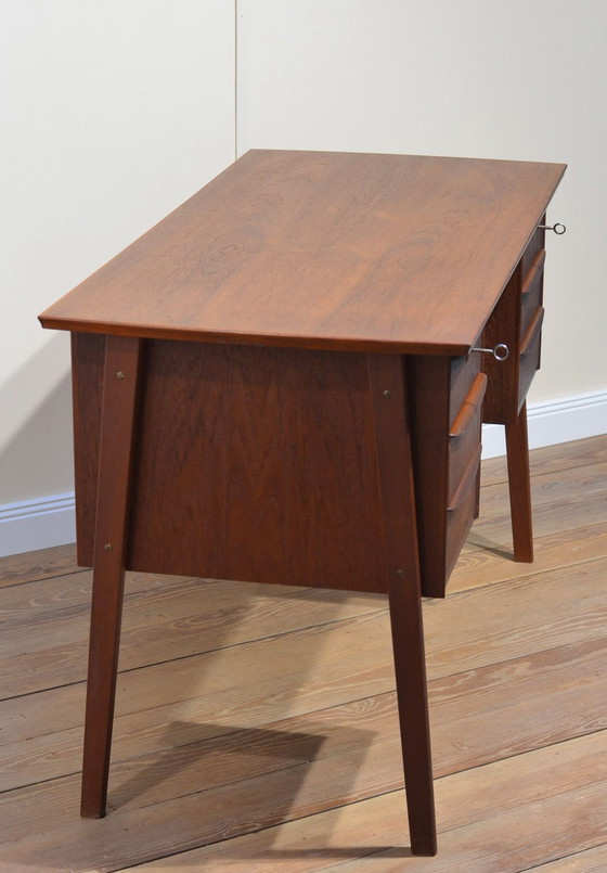 Image 1 of Teak Mid Century schreibtisch danish Design