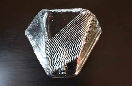 Image 1 of Vetri Murano-Eisglas-Wandleuchte, 1970