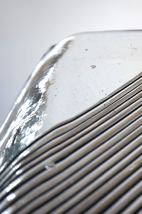 Image 1 of Vetri Murano-Eisglas-Wandleuchte, 1970