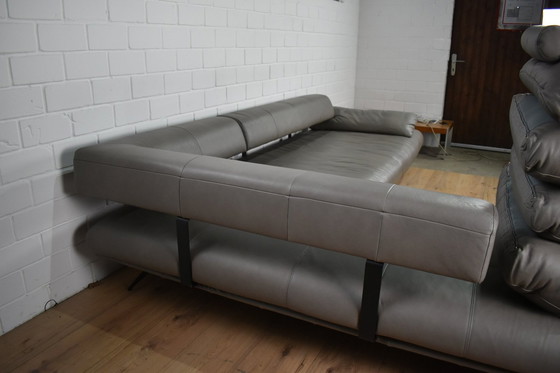 Image 1 of Ledersofa Dieter Knoll Collection Ledercouch Lederecksofa Sofa Couch Ecksofa 