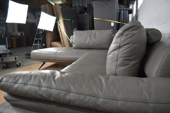 Image 1 of Ledersofa Dieter Knoll Collection Ledercouch Lederecksofa Sofa Couch Ecksofa 