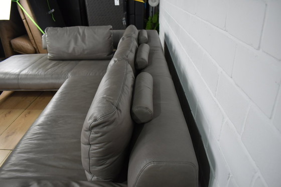 Image 1 of Ledersofa Dieter Knoll Collection Ledercouch Lederecksofa Sofa Couch Ecksofa 