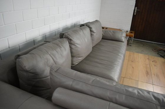 Image 1 of Ledersofa Dieter Knoll Collection Ledercouch Lederecksofa Sofa Couch Ecksofa 