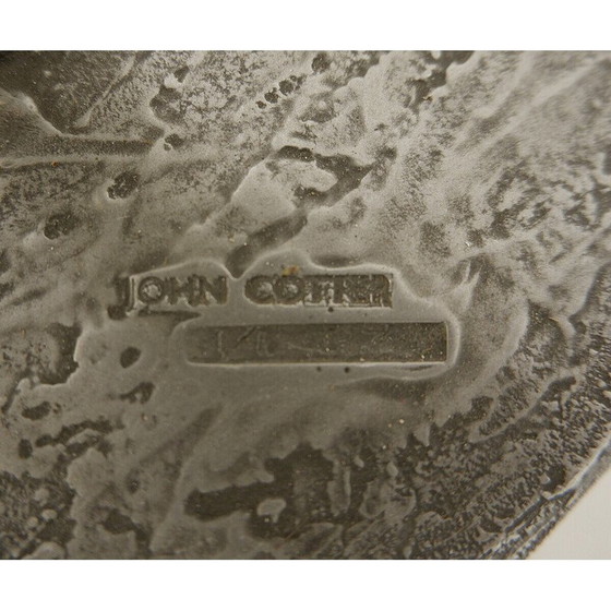 Image 1 of Abstrakte Lippenskulptur aus Metall von John Cotter