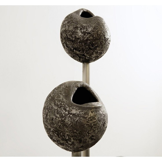 Image 1 of Abstrakte Lippenskulptur aus Metall von John Cotter