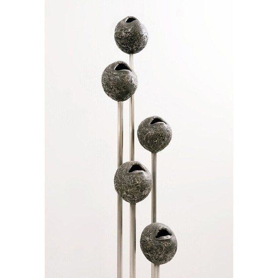 Image 1 of Abstrakte Lippenskulptur aus Metall von John Cotter