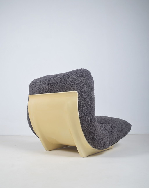 Stuhl Marsala, entworfen von Michel Ducaroy für Ligne Roset, 1970er Jahre