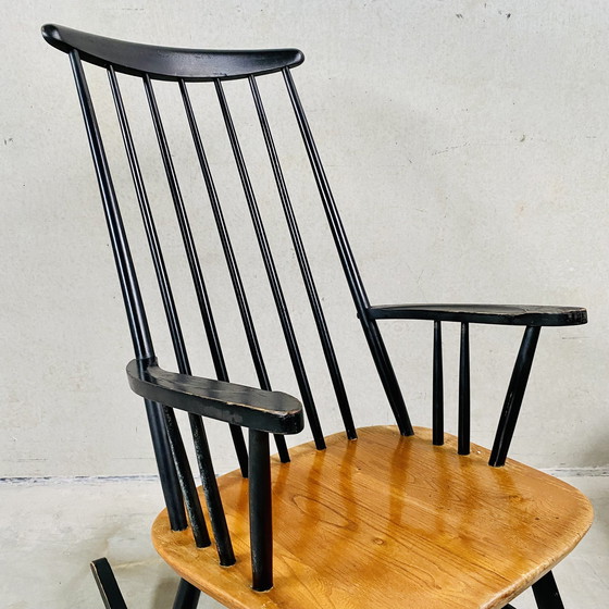 Image 1 of Skandinavischer Schaukelstuhl Vintage Dänisches Design