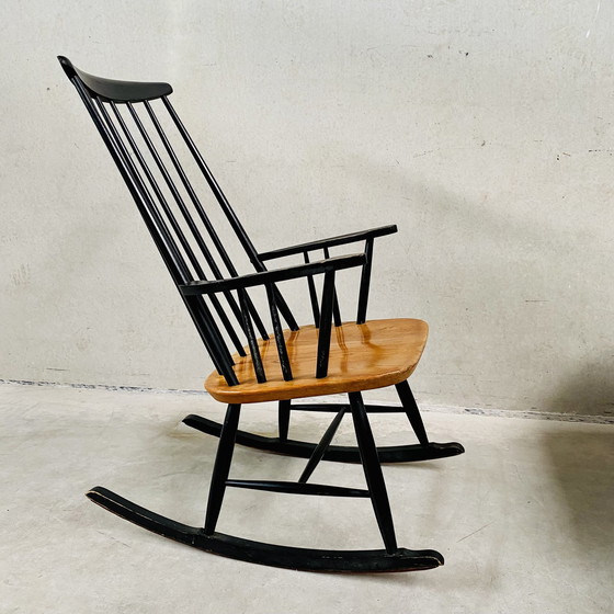 Image 1 of Skandinavischer Schaukelstuhl Vintage Dänisches Design