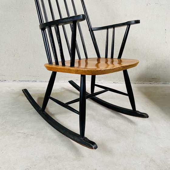 Image 1 of Skandinavischer Schaukelstuhl Vintage Dänisches Design