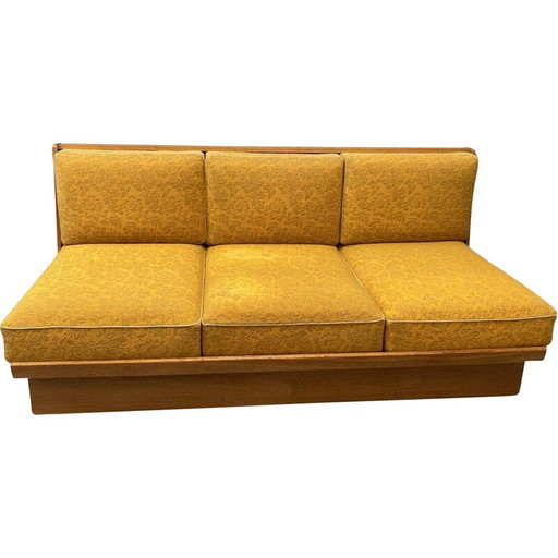 Mid Century Klappsofa, Tschechoslowakei 1960er Jahre