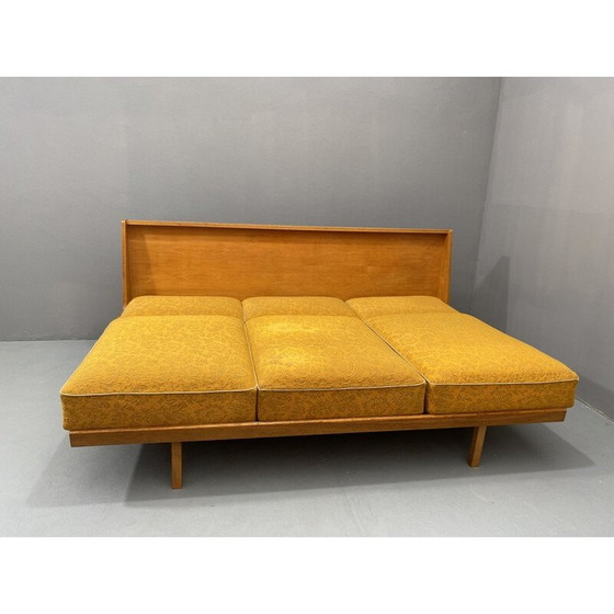 Image 1 of Mid Century Klappsofa, Tschechoslowakei 1960er Jahre