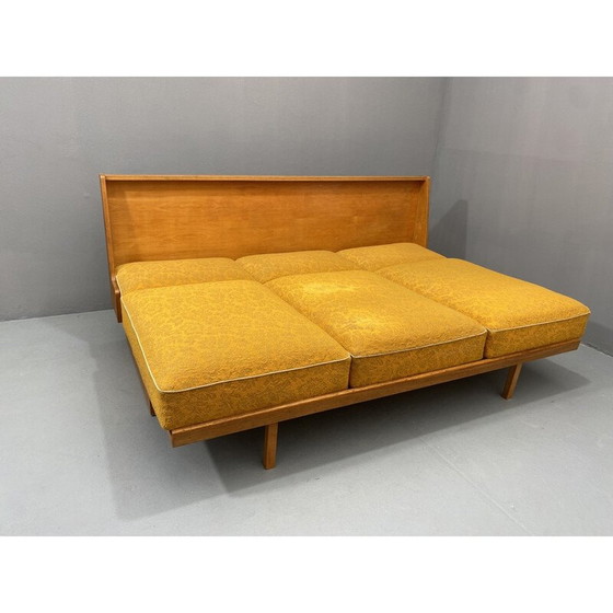 Image 1 of Mid Century Klappsofa, Tschechoslowakei 1960er Jahre