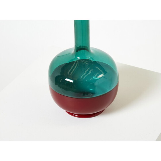 Image 1 of Flasche aus Muranoglas von Gio Ponti für Venini Morandiana, 1960