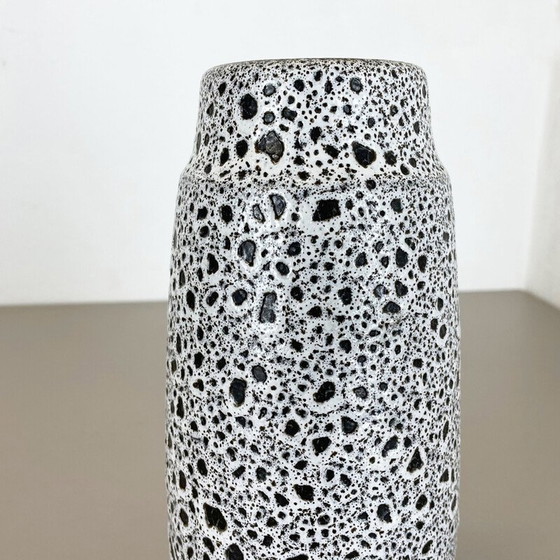 Image 1 of Vintage Keramik Fett Lava mehrfarbige Vase von Scheurich, Deutschland 1970er