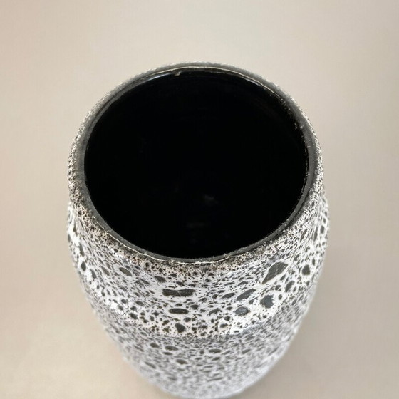 Image 1 of Vintage Keramik Fett Lava mehrfarbige Vase von Scheurich, Deutschland 1970er