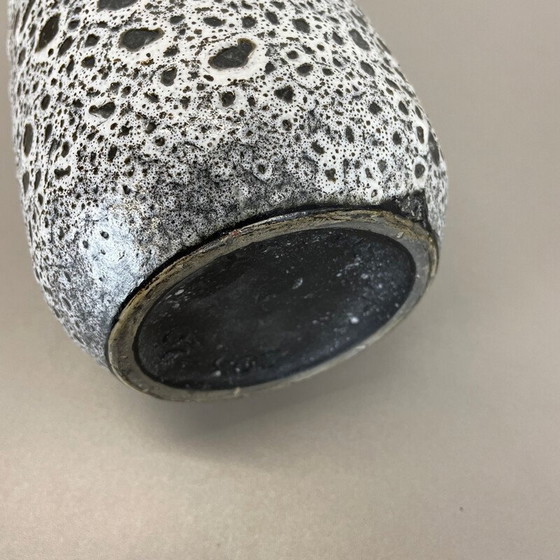 Image 1 of Vintage Keramik Fett Lava mehrfarbige Vase von Scheurich, Deutschland 1970er