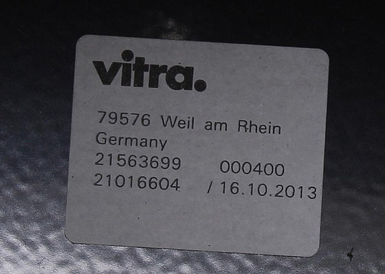 Image 1 of Metall-Beistelltisch Vitra Schwarz